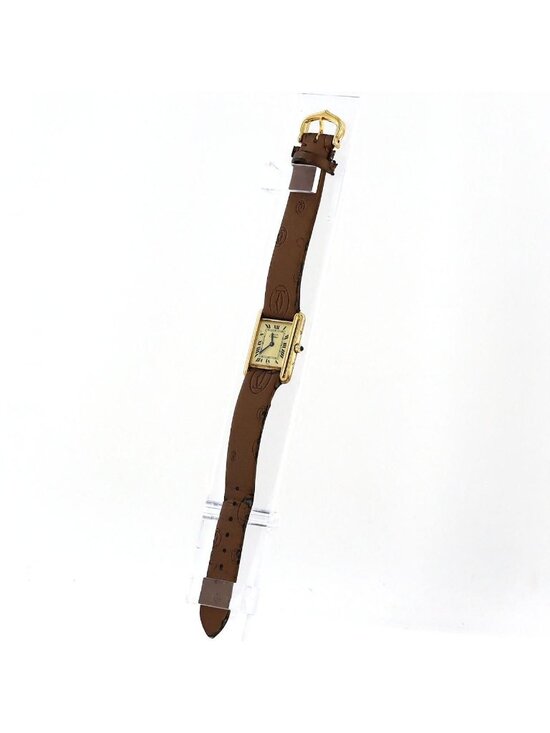 Cartier Must Tank SM Quartz Watch main image 5